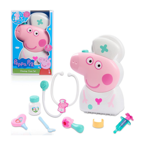 Peppa Pig - Juego de kit médico de 8 piezas