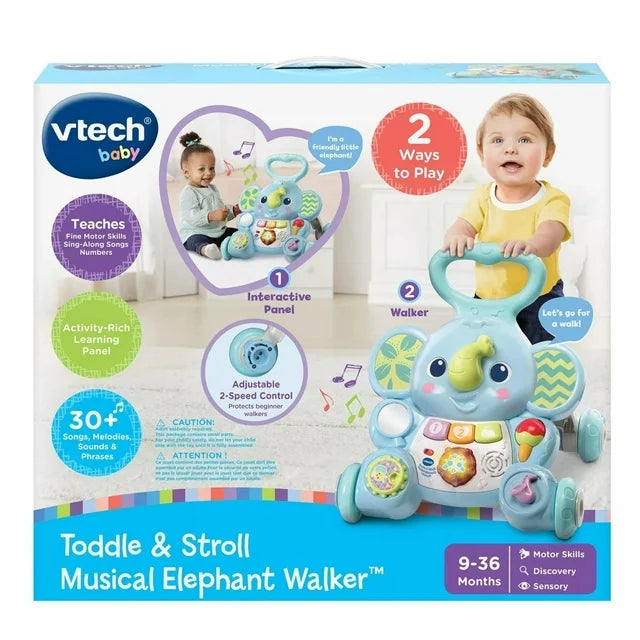 VTech Toddle and Stroll - Andador musical de elefante