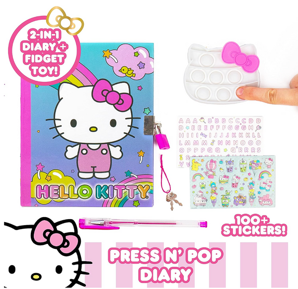 Hello Kitty - Press N' Pop Diario