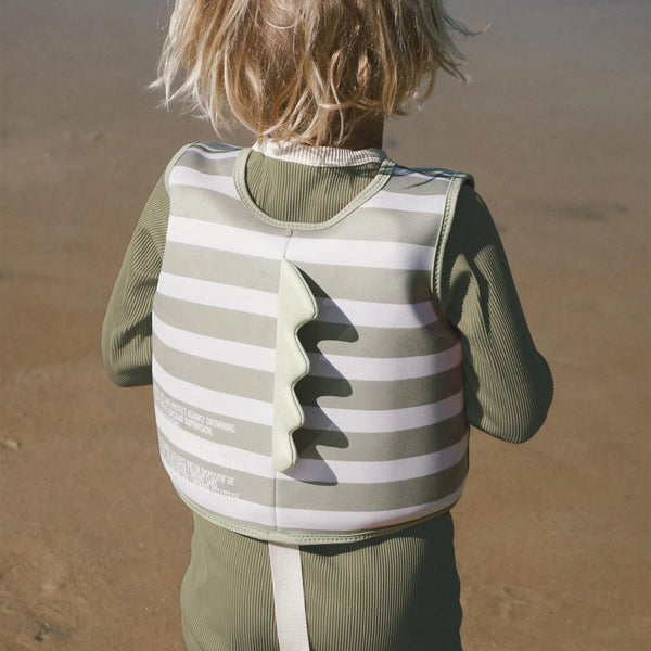 Kids Swim Vest - Into the Wild Khaki