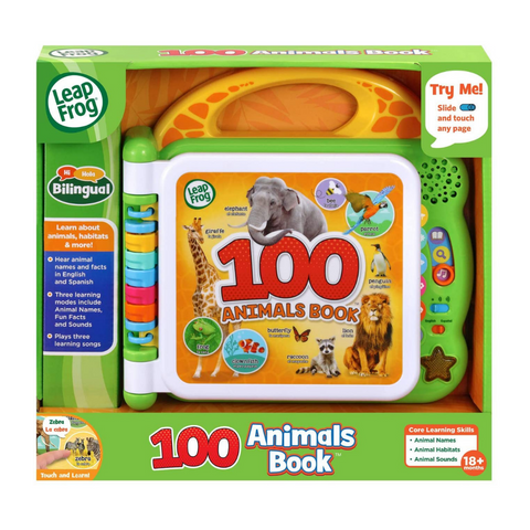 Learning Friends 100 Animals Book