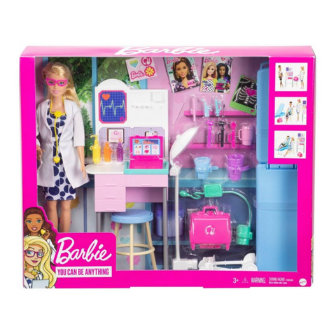 Barbie - Careers Medical Doctor Doll Playset