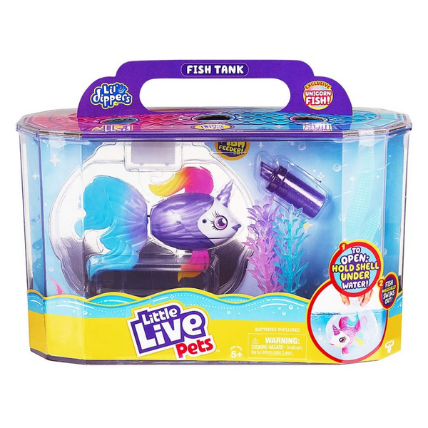 Little Live Pets - Pecera + pez de juguete