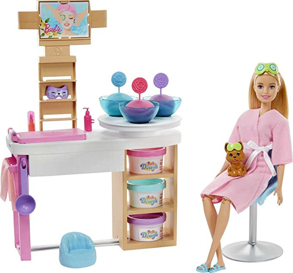 Barbie - Face Mask Spa Day Playset