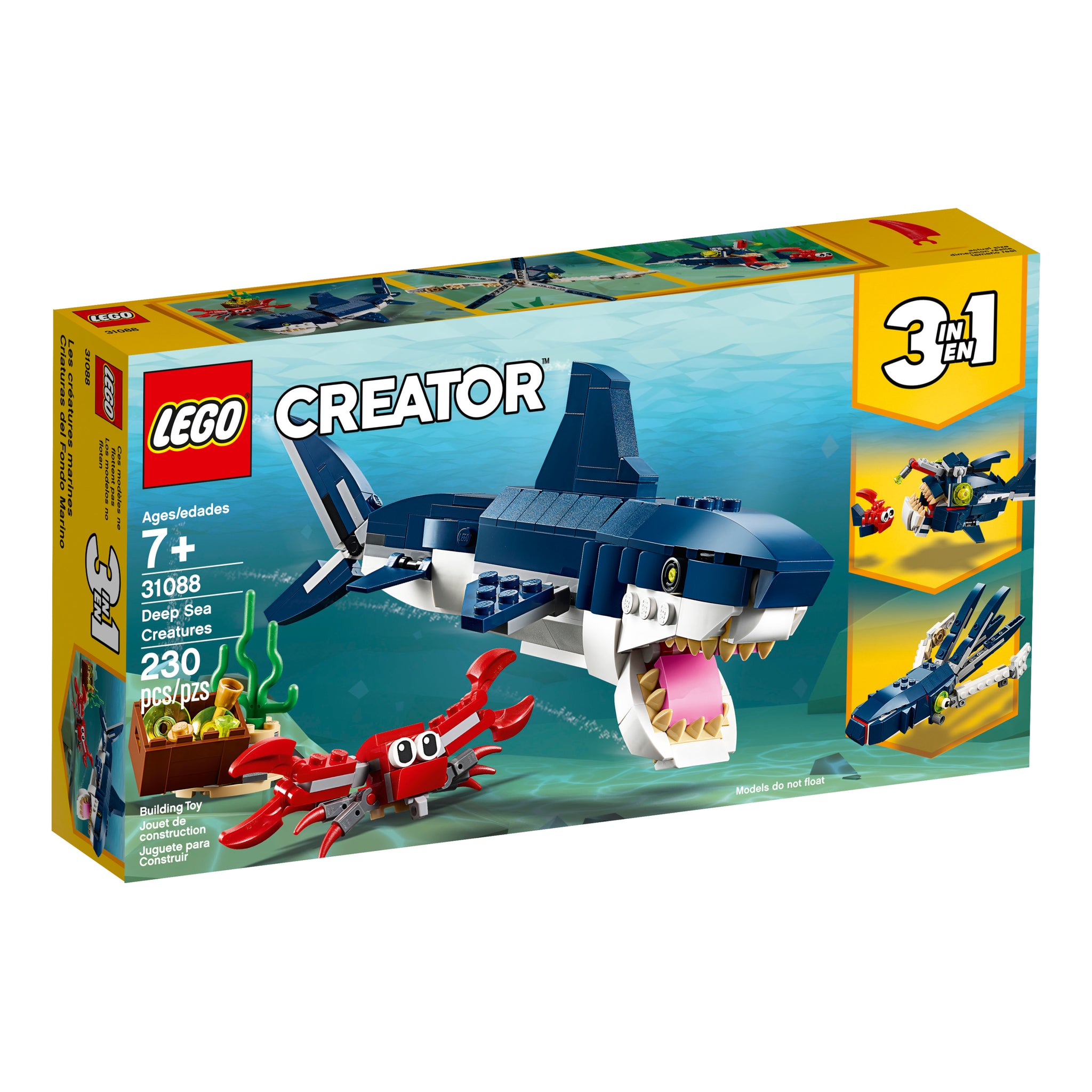 31088 Creator 3en1 Deep Sea Creatures