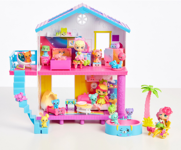 Shopkins Happy Places - Rainbow Beach House Playset