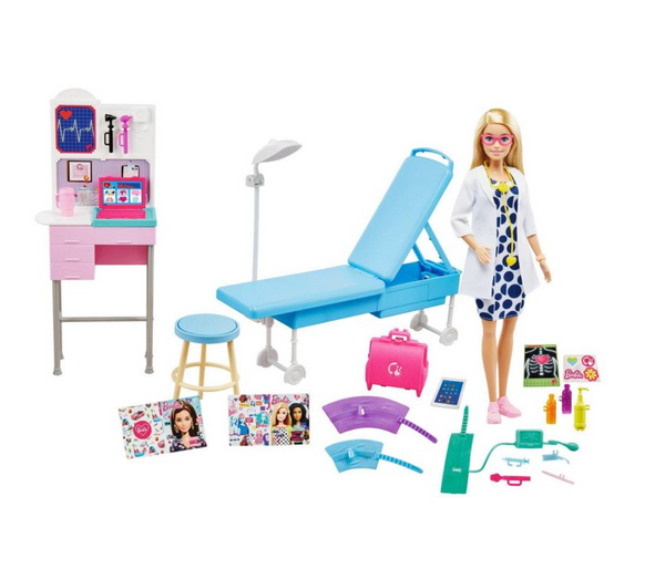 Barbie - Careers Medical Doctor Doll Playset