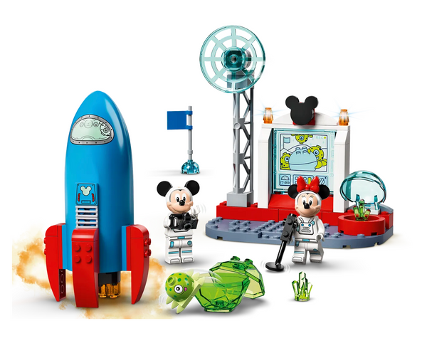 10774 Mickey Mouse & Minnie Mouse's Space Rocket  (88 piezas)