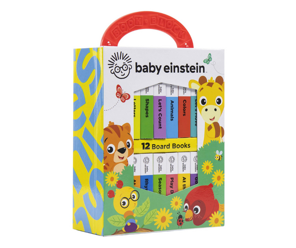 Baby Einstein - My First Library Board Book Block (12-Book Set)